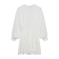 Designers Remix Cream Vera Brodie Short Dress