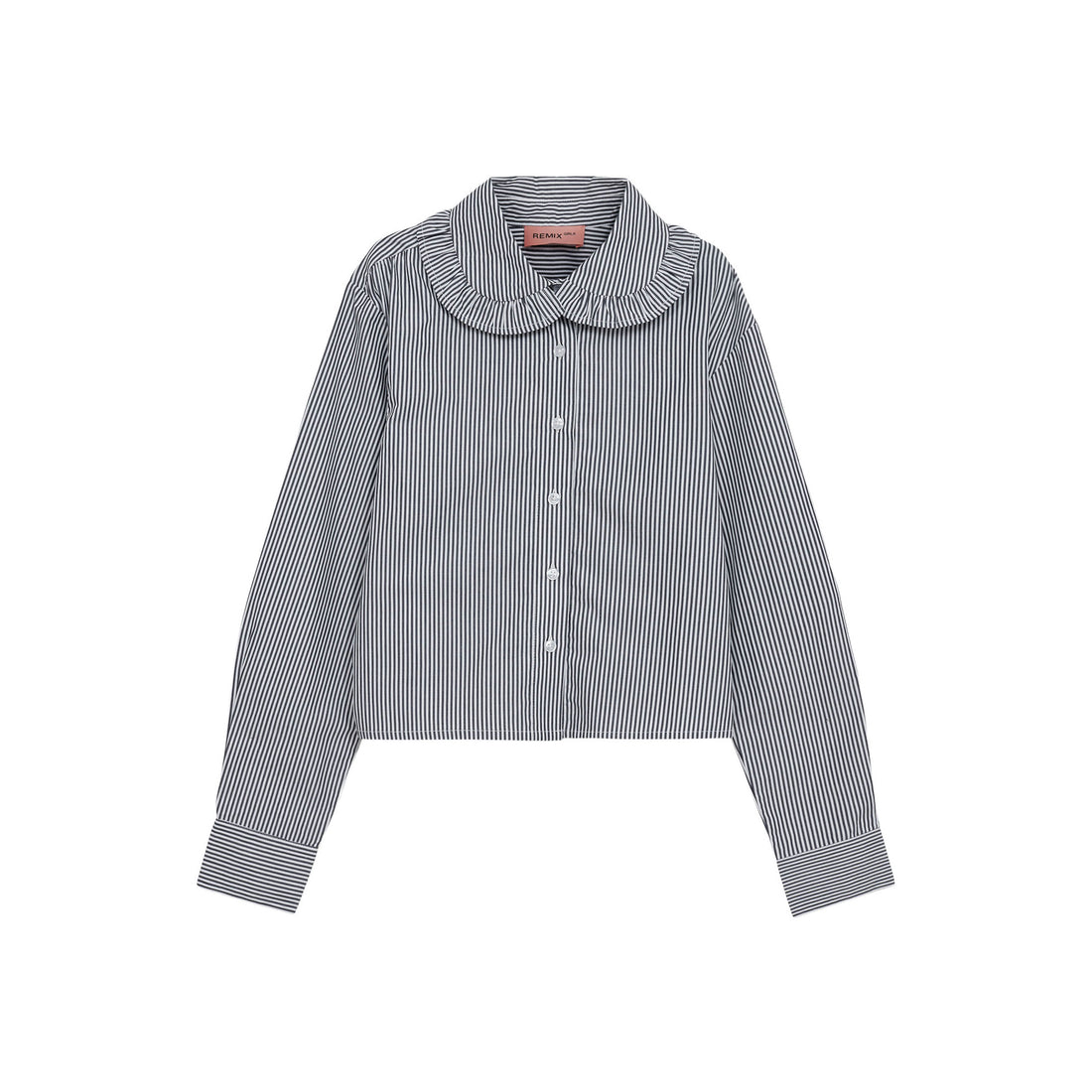 Designers Remix Black/White Stripes Harriet Boxy Shirt