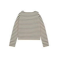 Designers Remix Cream Stripes Stacy Longsleeve Tshirt