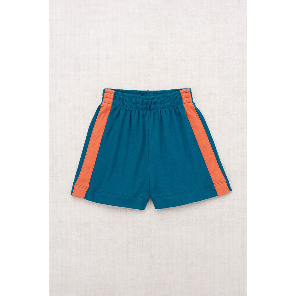 Misha and Puff Prussian Blue Resort Short