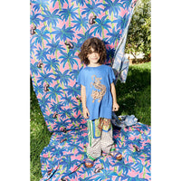 Maison Mangostan Blue Tiger Tank T-Shirt