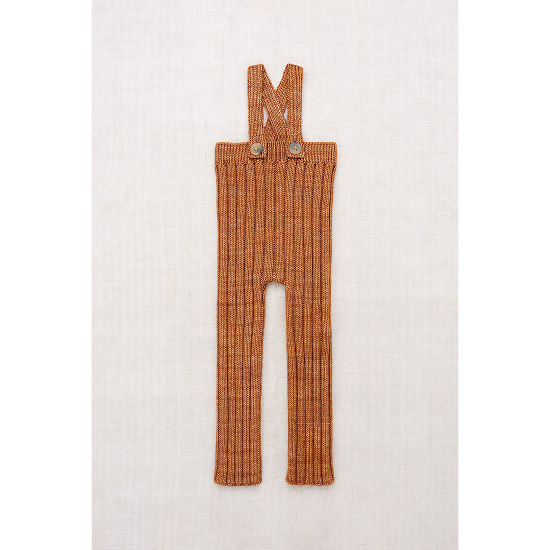 Misha and Puff Rose Gold Rib Longies