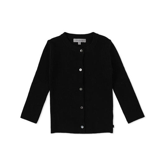 Bene Bene Black Tidy Ribbed Knit Cardigan
