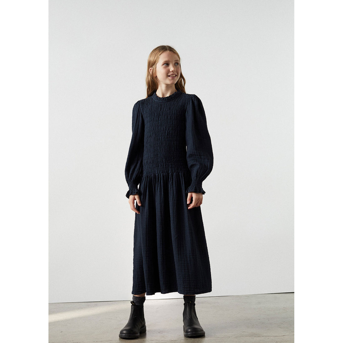 The New Society Space Blue Ricarda Dress