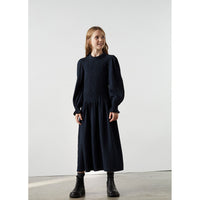 The New Society Space Blue Ricarda Dress
