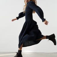 The New Society Space Blue Ricarda Dress