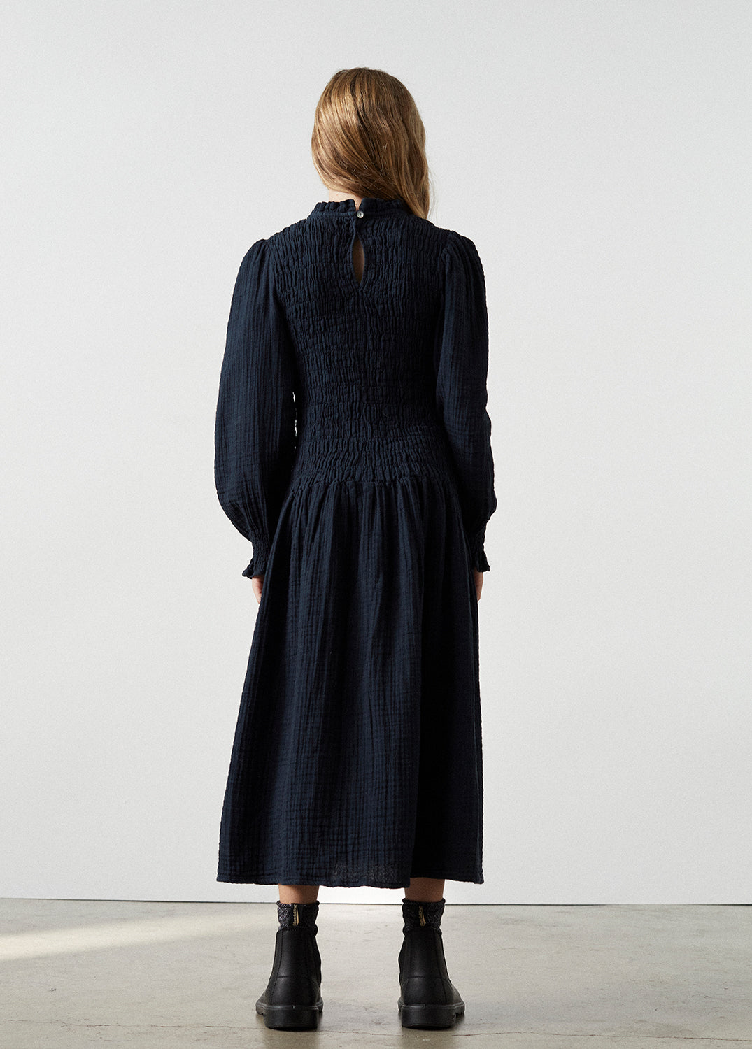 The New Society Space Blue Ricarda Dress