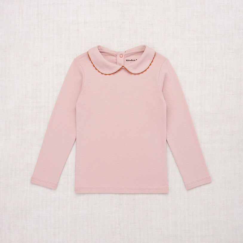 Misha and Puff Peter Pan Top - Pale Mauve