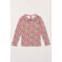 Misha and Puff String Mini Floral Rickrack Peter Pan Top
