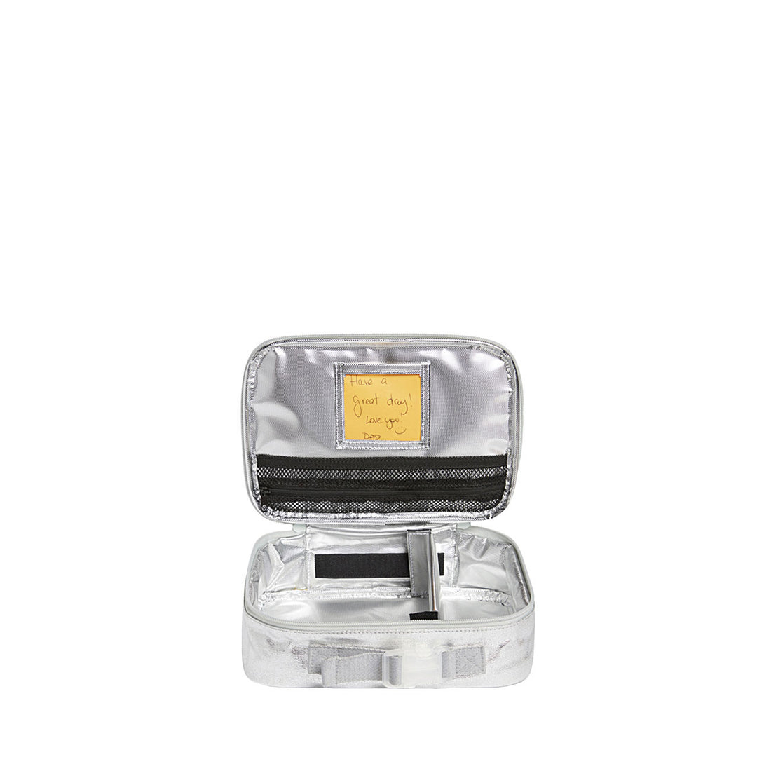 State Bags Silver Lunch Box