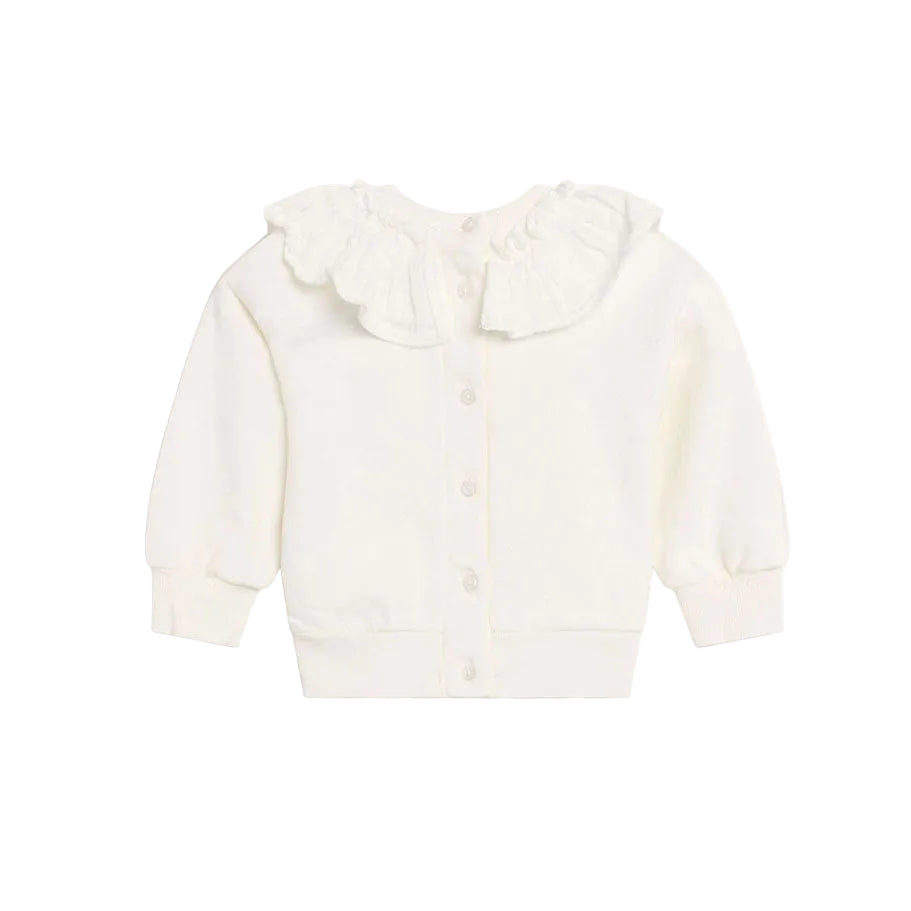 The New Society Whisper White Row Baby Sweatshirt