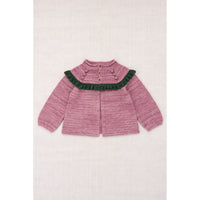 Misha and Puff Antique Rose Ruffle Cardigan
