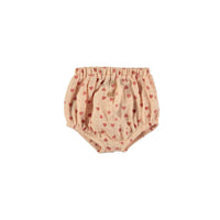 Tocoto Vintage Pink Heart Print Baby Bloomers