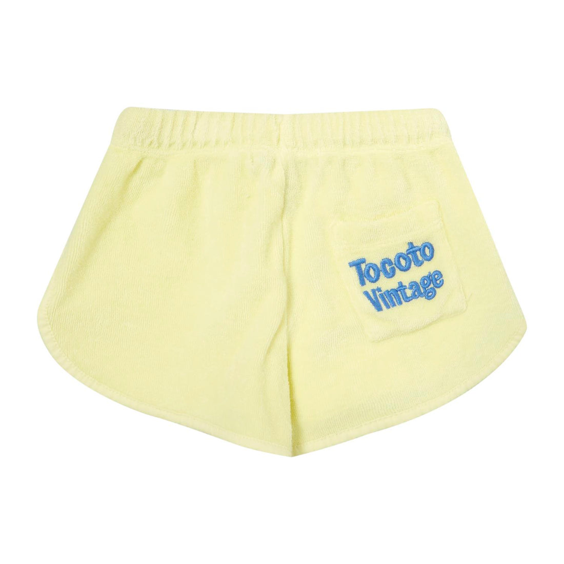 Tocoto Vintage Yellow Terry Baby Shorts