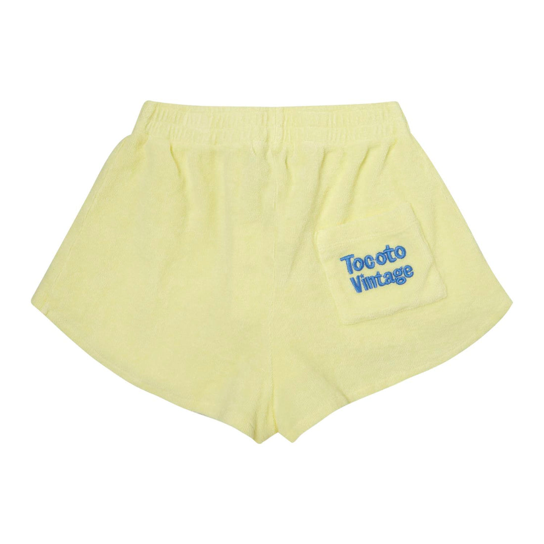 Tocoto Vintage Yellow Terry Shorts