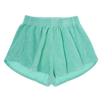 Tocoto Vintage Green Terry Shorts