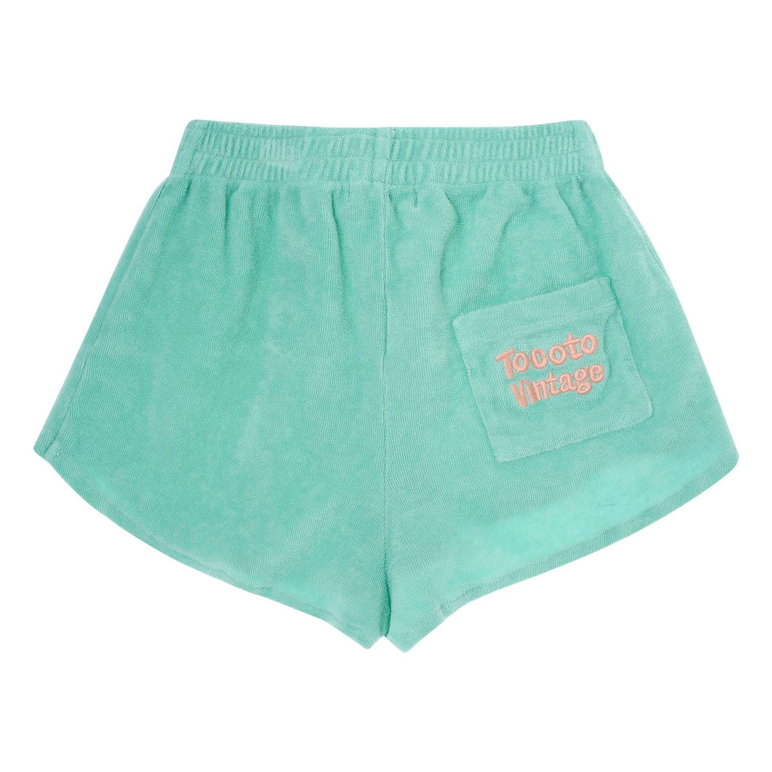 Tocoto Vintage Green Terry Shorts
