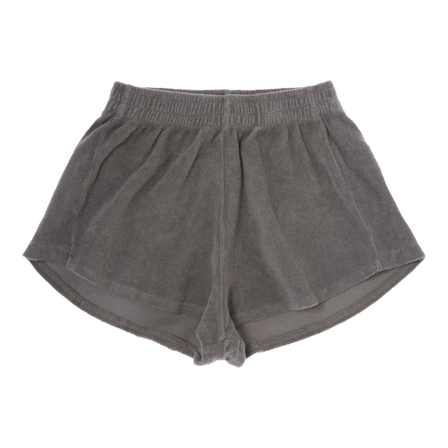 Tocoto Vintage Dark Grey Terry Shorts