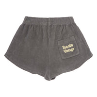 Tocoto Vintage Dark Grey Terry Shorts
