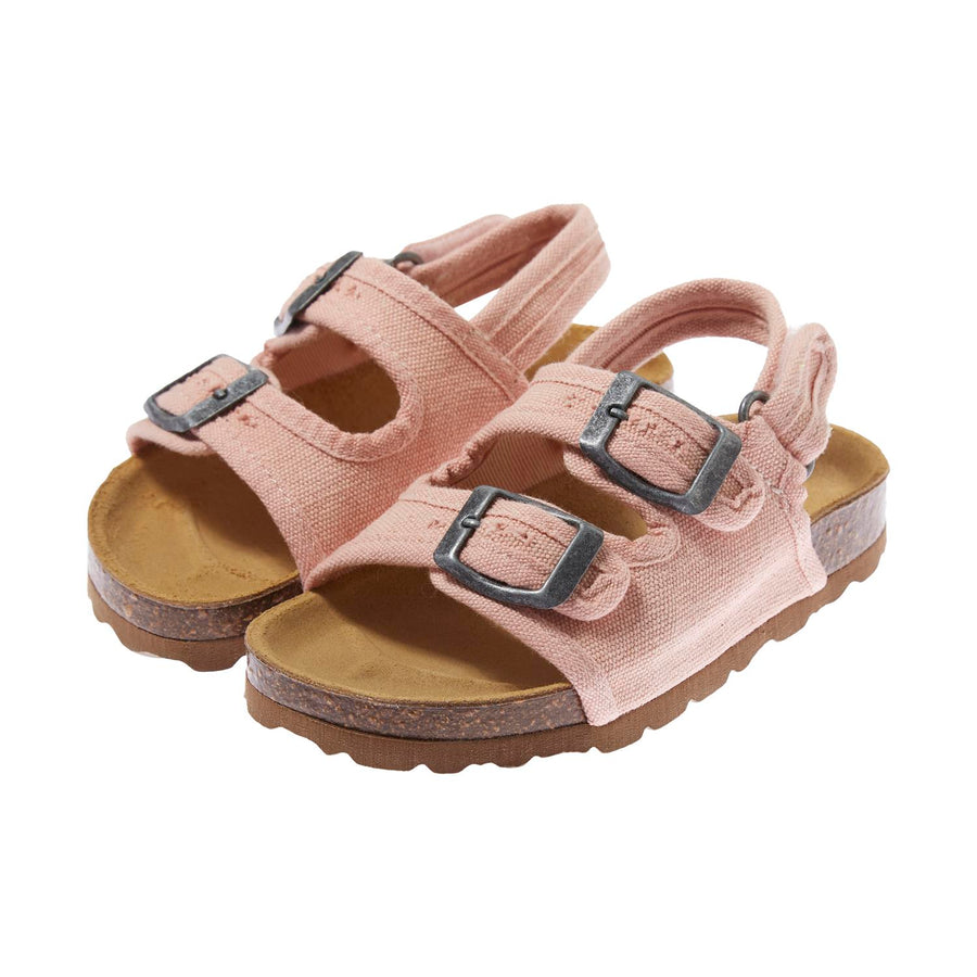 Tocoto Vintage Pink Bio Canvas Sandals