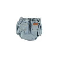 Tocoto Vintage Denim Blue Baby Bloomers