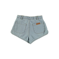 Tocoto Vintage Blue Denim Jean Shorts