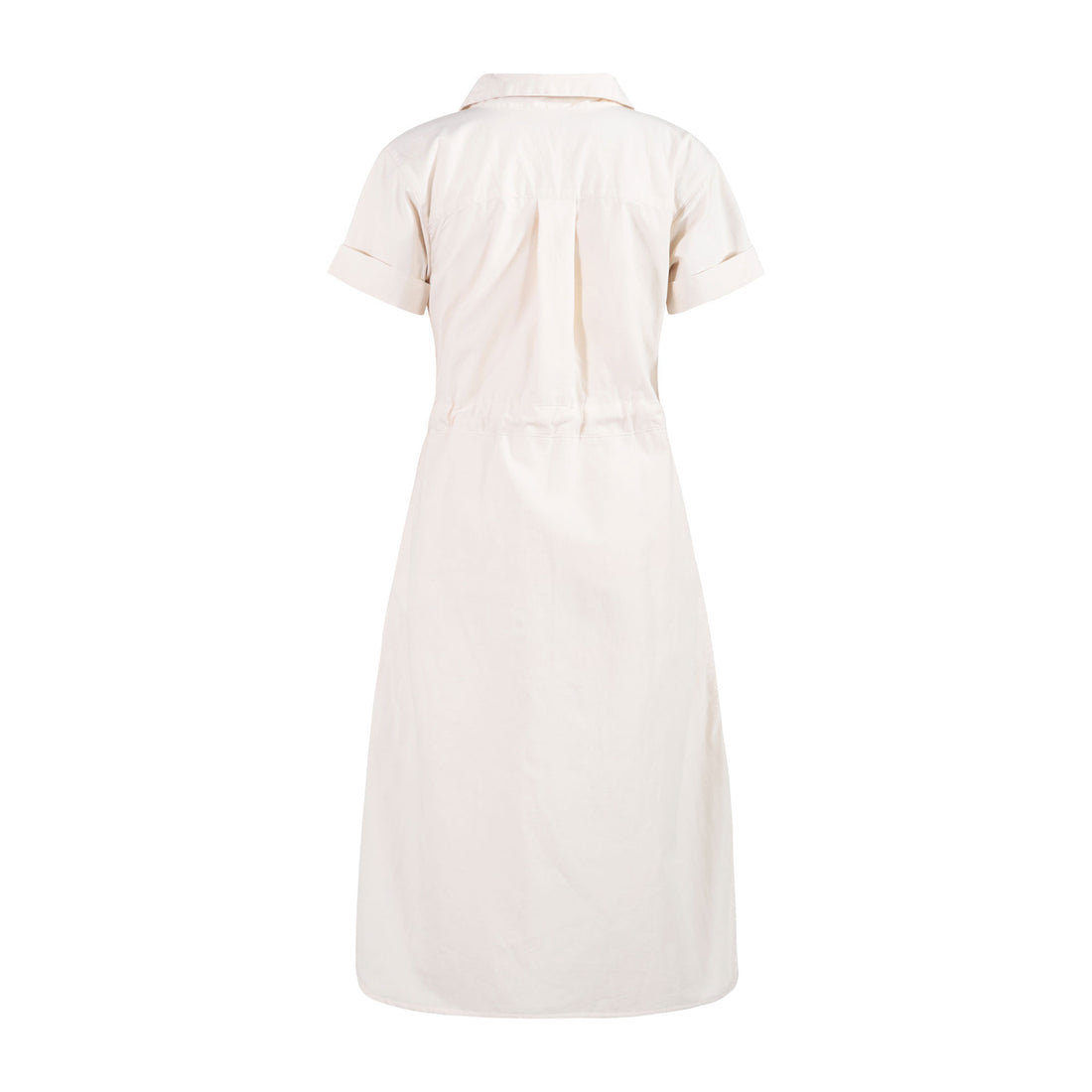 tntrm White With Floral Safari Dress