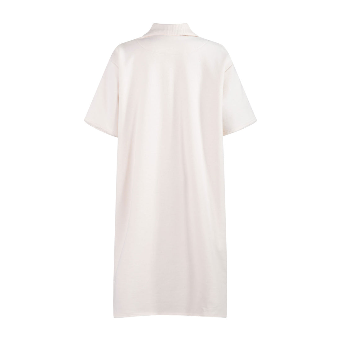 tntrm Off White Sweat T-Shirt Dress
