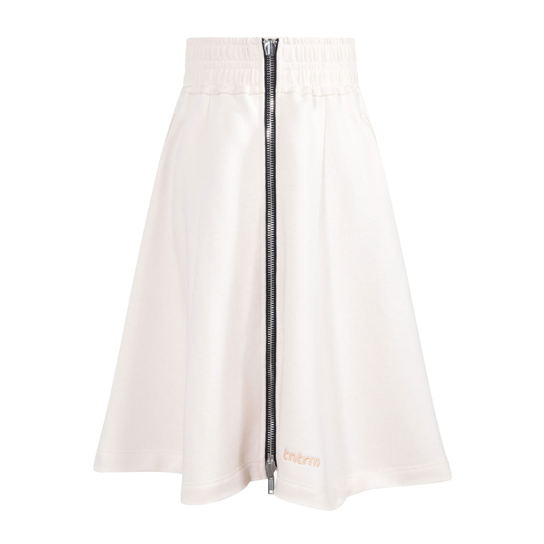 tntrm Off-White Sweat Skirt