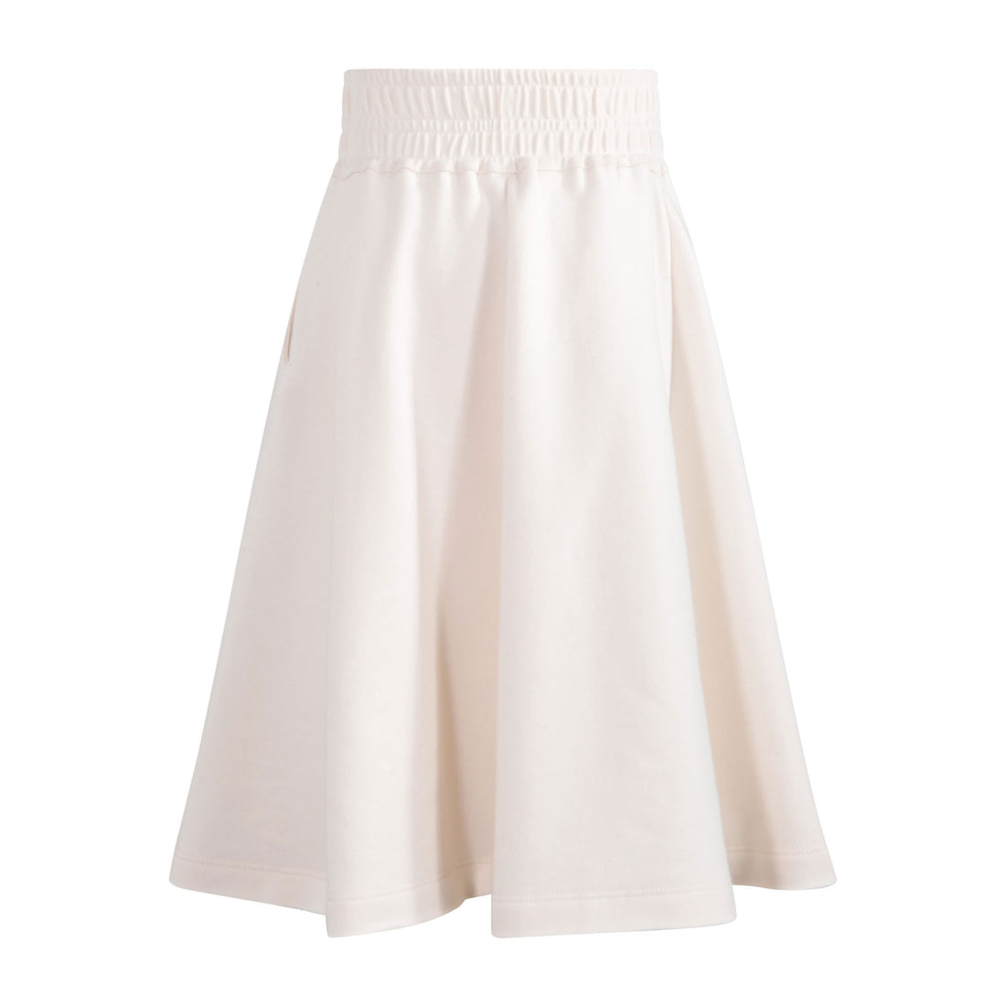 tntrm Off-White Sweat Skirt