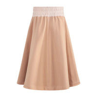 tntrm Tan Brown Sweat Skirt