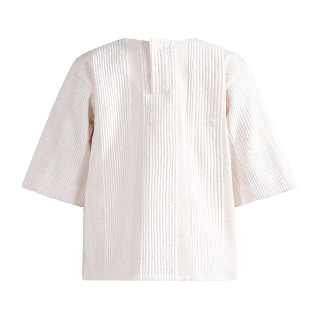 tntrm White Rewoven Top