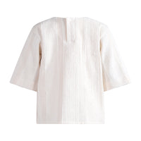 tntrm White Rewoven Top