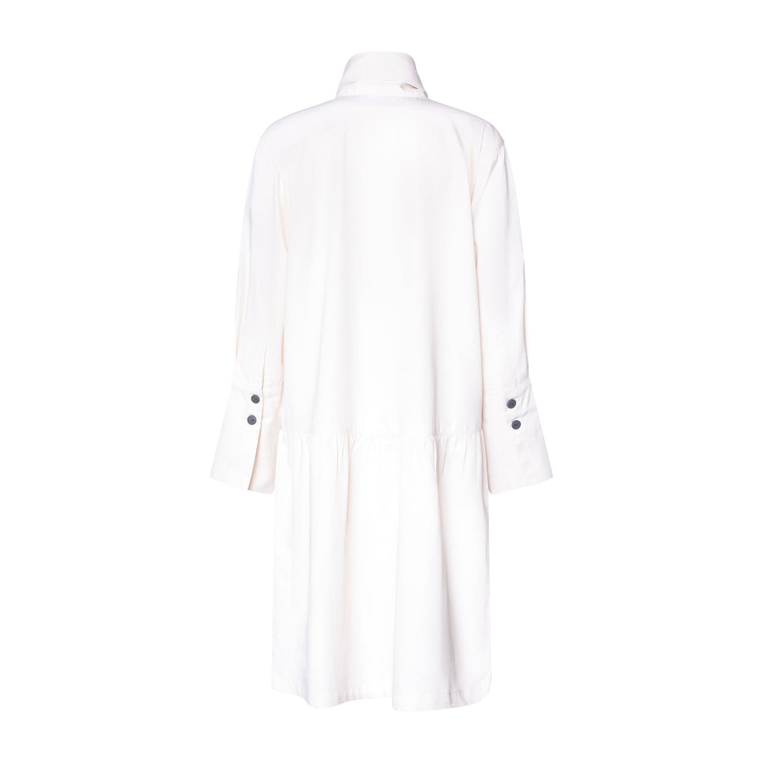 TNTRM White Swan Shirt Dress