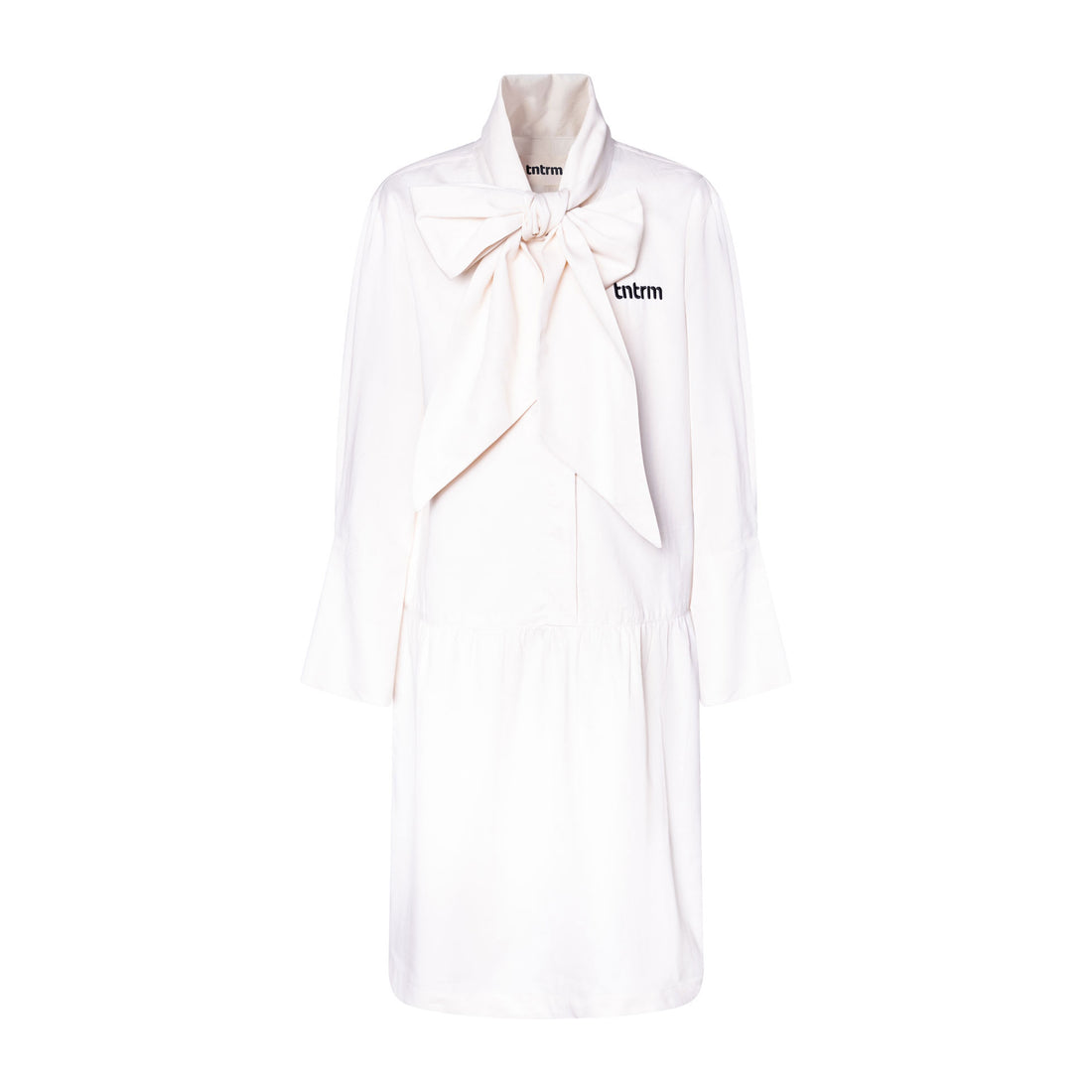 TNTRM White Swan Shirt Dress