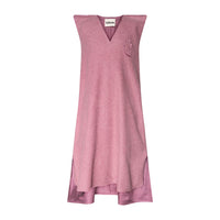 TNTRM Bordeaux Melange Fleece Dress