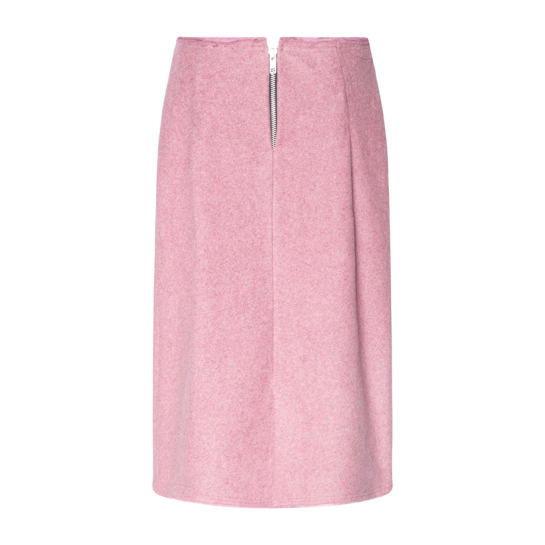 TNTRM Bordeaux Melange Fleece Skirt