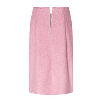 TNTRM Bordeaux Melange Fleece Skirt