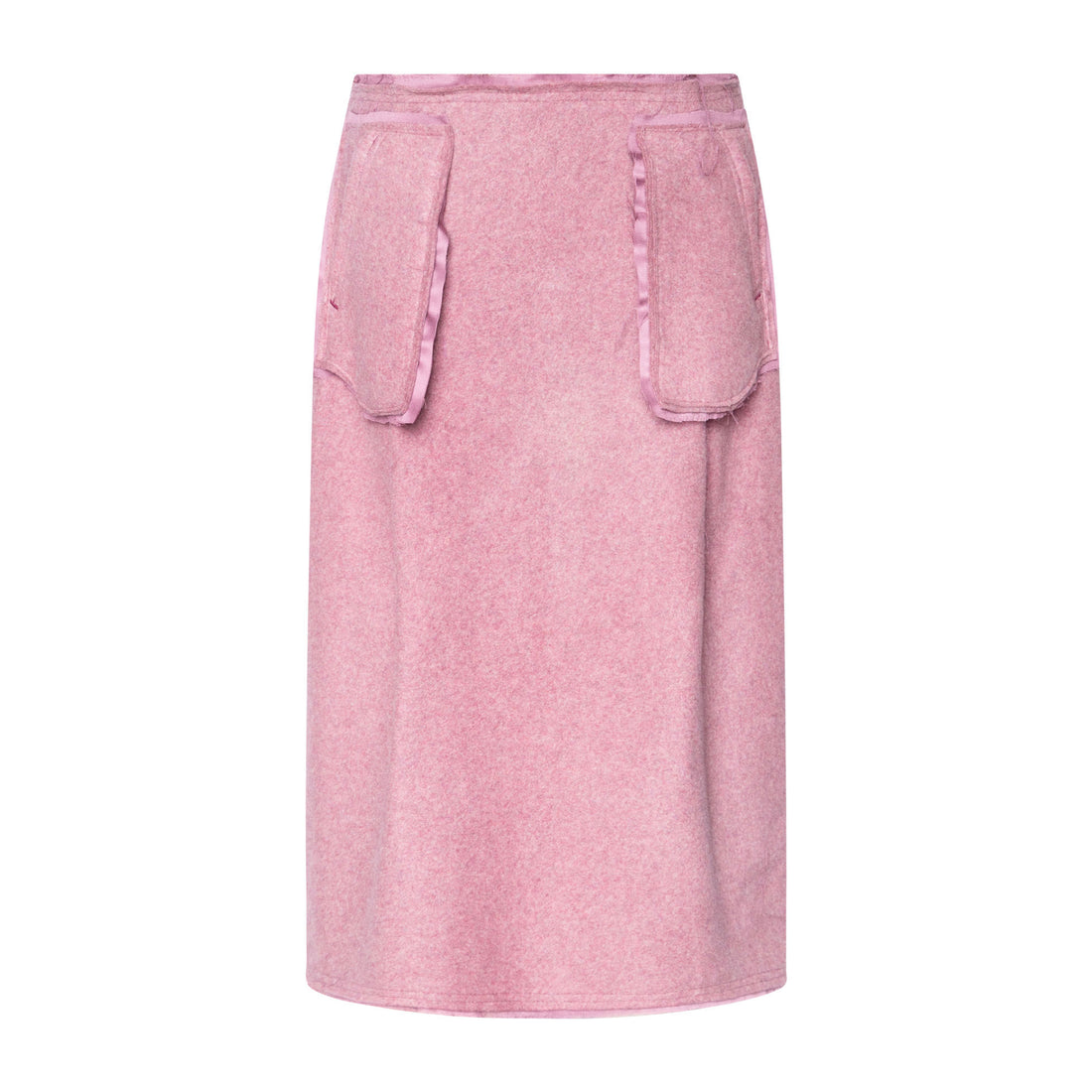 TNTRM Bordeaux Melange Fleece Skirt