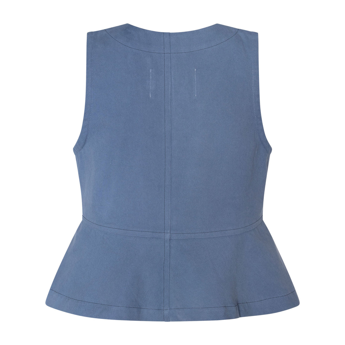 TNTRM Celestian Blue Embroidered Vest