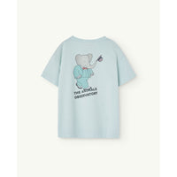 The Animals Observatory Babar X TAO Light Blue Rooster T-Shirt