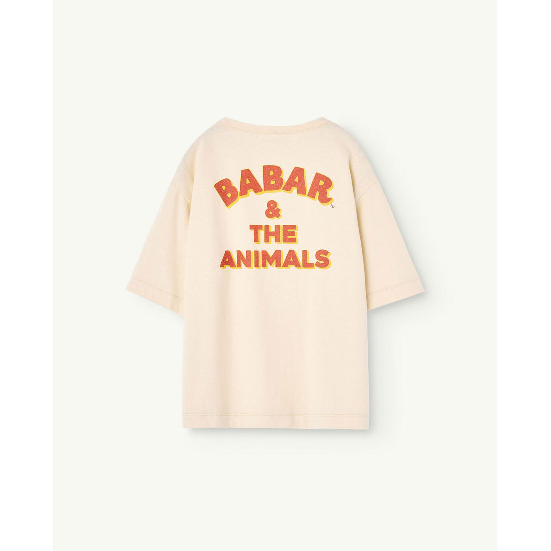 The Animals Observatory Babar X TAO Off White Rooster Oversize Dancing Elephant T-Shirt
