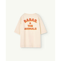 The Animals Observatory Babar X TAO Off White Rooster Oversize Dancing Elephant T-Shirt