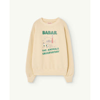 The Animals Observatory Babar X TAO Off White Bear Sweatshirt