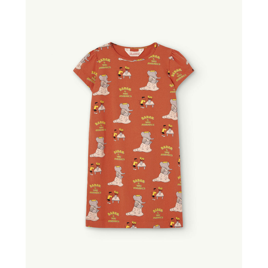 The Animals Observatory Babar X TAO Red Flamingo Dress