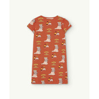 The Animals Observatory Babar X TAO Red Flamingo Dress