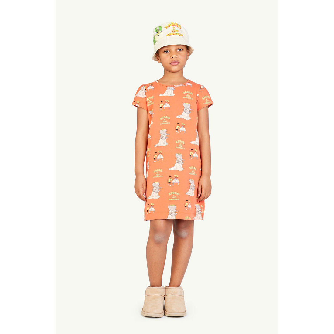 The Animals Observatory Babar X TAO Red Flamingo Dress