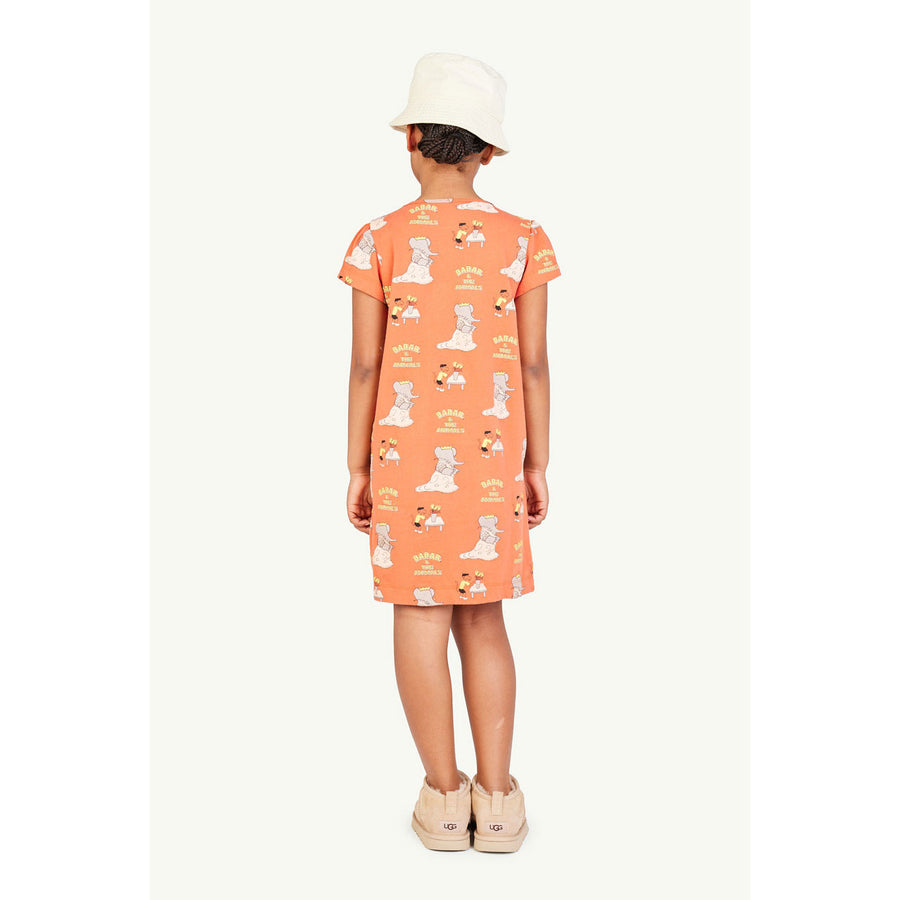The Animals Observatory Babar X TAO Red Flamingo Dress