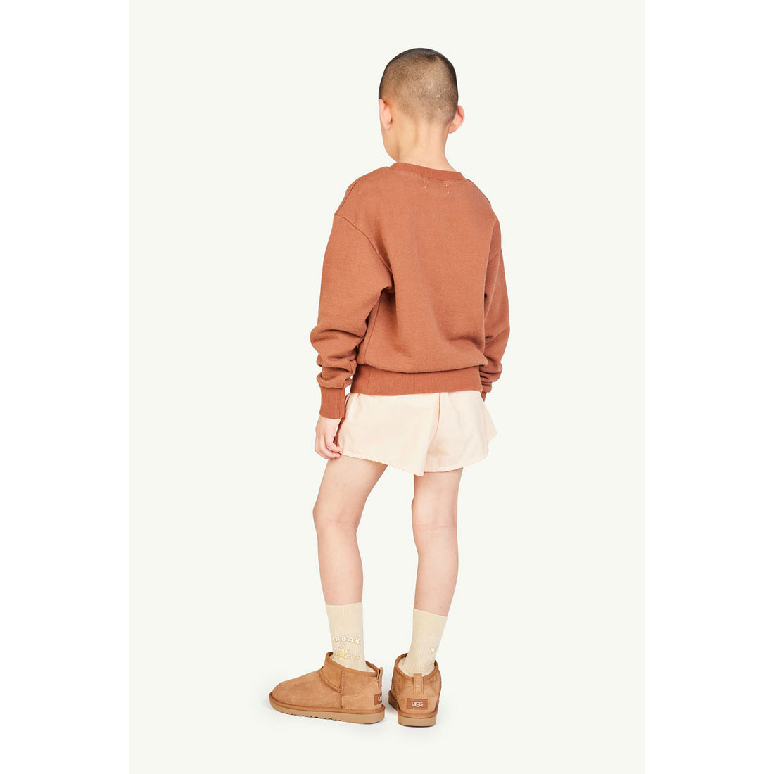 The Animals Observatory Babar X TAO Off White Puppy Swim Shorts