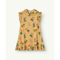 The Animals Observatory Babar X TAO Beige Giraffe Dress
